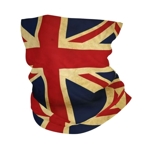 British Flag Natural Face Mask Bandanas Neck Gaiter Headwear Magic Scarf Headband For Dust Sun Wind