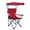 Red, variant on Ozark Trail Kids Canopy Chair with Safety Lock (125 lb. Capacity), Red/Blue