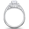 thumbnail image 2 of Pompeii 1/4 ct Diamond Madelyn Halo Engagement Ring Setting (F,VS), 2 of 3