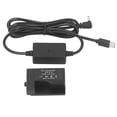thumbnail image 2 of E10 Dummy Battery, Perfect Fit Wide Compatibility Digital Camera Dummy Battery  For Outdoor Shooting, 2 of 8