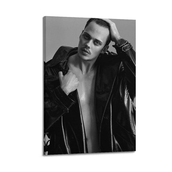 Bill Skarsgård Handsome Poster Posters Aesthetic Canvas Posters Room Bedroom Decorative Decor Wall Art Office Home Decor