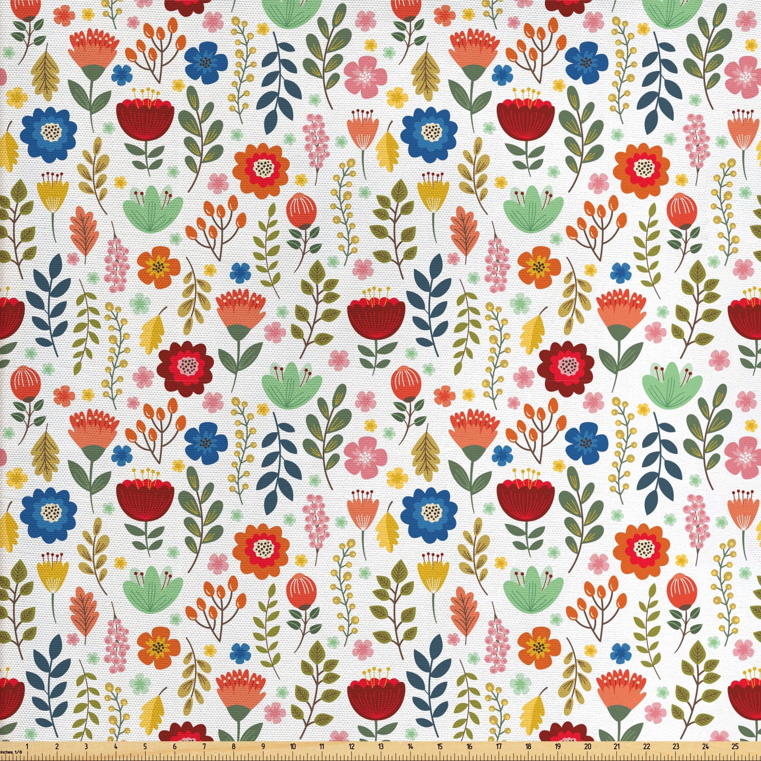 Botanical Woods Fabric by the Yard Upholstery Decorative Fabric for DIY