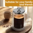 thumbnail image 6 of AEVXKHI 650ml French Press Coffee Maker Double Wall Glass French Press Clear French Press Tea Maker Multifunctional Coffee Press Coffee Maker for Home Office, 6 of 10