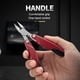thumbnail image 5 of Seitruly Nail Art Nipper Acero inoxidable Uña Belleza Pedicura Cuidado Anti-salpicaduras DIY Profesional Nariz doblada Alicates Rojo Type3 NO3 Seitruly CE002942-01, 5 of 6