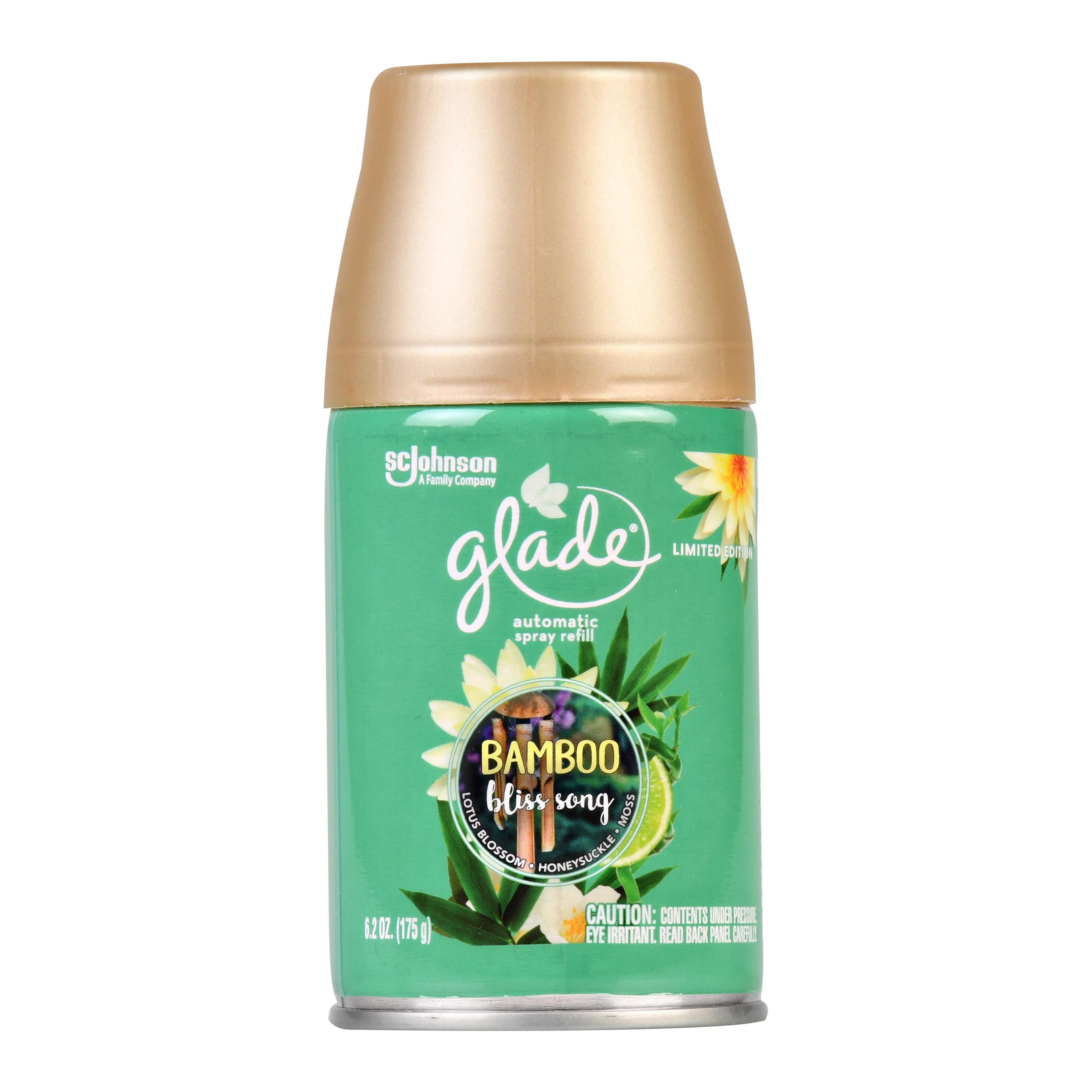 Glade Bamboo Bliss Automatic Spray Refill, 6.2 oz