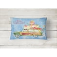 thumbnail image 2 of Merry Christmas Great Dane Canvas Fabric Decorative Pillow, 2 of 3