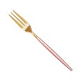 thumbnail image 2 of yingyy Fruit Fork Snack Cake Candy Mirror Surface Tableware Kitchen Gadgets Solid Toothpicks Party Accessories Gold Pink gold, 2 of 6