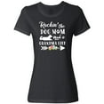 thumbnail image 3 of Inktastic Rockin' the Dog Mom and Grandma Life Women's T-Shirt, 3 of 5