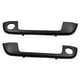 thumbnail image 3 of 2 piezas de cubierta de manija de puerta 51218122442 Accesorio de moldura de manija de puerta negra para BMW High con agujero, 3 of 8