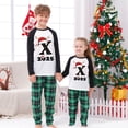 thumbnail image 2 of Yokua Family Christmas Pajamas Matching Sets Fashion Sets Couples Matching Holiday Sleepwear, 2 of 5