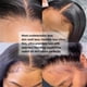 thumbnail image 3 of Peluca de cabello humano liso con malla Frontal para mujer, postizo de encaje Frontal HD, transparente, 13x4, 13x6, predesplumada, 3 of 3