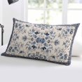 thumbnail image 5 of Boho Ethnic Throw Pillow Cover 12 x 20 Inch Decorative Pillow Cover Vintage Shabby Southwest Floral Motifs Lumbar Pillowcase Seasonal Rectangle Cushion Case for Couch Sofa Bed Living Room, 5 of 7