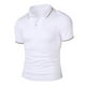 thumbnail image 1 of pstuiky camisetas de hombre, Blusa informal de manga corta con cuello vuelto y color liso para hombre ropa de hombre xxxxxl, 1 of 7