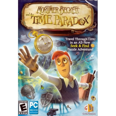 Mortimer Beckett and the Time Paradox PC CD - Travel through Time in an All-New Seek & Find Puzzle