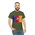 thumbnail image 6 of Out And proud Rainbow Unisex Heavy Cotton Tee, 6 of 12