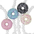 thumbnail image 2 of Kurt Adler Plastic Donuts with Cotton Candy Balls Garland, 6ft, 2 of 2