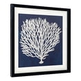 thumbnail image 1 of Gild Design House Sea Fan I Shadow Box in Blue and White, 1 of 8