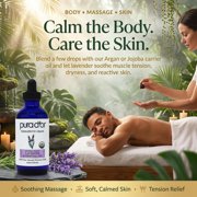 PURA DOR Organic Lavender Essential Oil 4 Fl Oz
