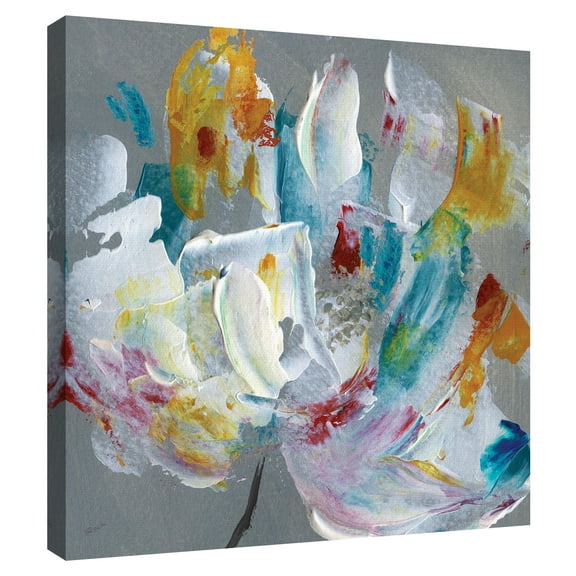 Tye Dye Flower by Katrina Craven Canvas Art Print