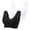 BK2, variant on 2PC Womens Underwire Super Gather Sports Bra Front Side Buckle Lace Side Chest Support Yoga Running Vest Running Sports Bras Pack of Sports Bras for Women Bras for Women Packs Women Sports