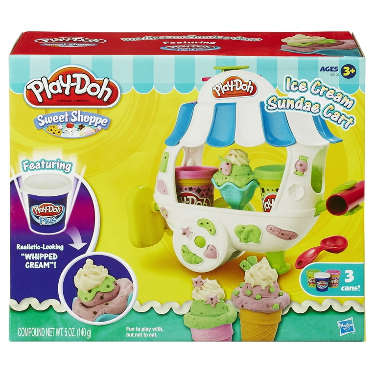Play doh sweet shoppe sales ice cream sundae cart