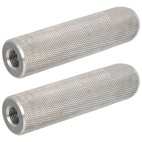 Phenofice Anti-slip Bike Pegs Silver 304 Stainless Steel 2Pcs
