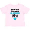 thumbnail image 3 of Inktastic My Great Grandma in Heaven Watches over Me Boys or Girls Baby T-Shirt, 3 of 5