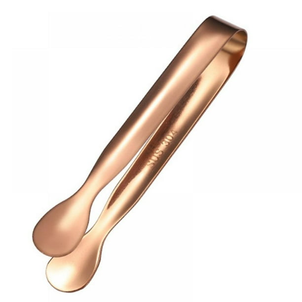 Norbi Mini Serving Tongs, 4Inch Stainless Steel Sugar Cube Tongs