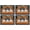 Evil Pumpkin Witch, variant on Happy Halloween Spooky Trick or Treat Linen Placemats Set Of 4 12x18 Inch Halloween Table Mat Heat-Resistant Washable Durable Place Mat for Party Kitchen Dining Home Decoration