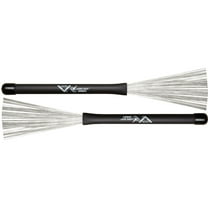 Vater Wire Tap Sweep Brush, Retractable, Rubber Grip, Telescopic Wire, Black