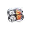 weibbin Boîte de Rangement Portable Divisée en Compartiments Scellée Rembourrée Étanche Mini Petite Boîte de Rangement Transparente Boîte de Rangement Portable