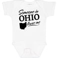 thumbnail image 3 of Inktastic Someone in Ohio Loves Me Boys or Girls Baby Bodysuit, 3 of 5