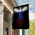 thumbnail image 2 of Russian Flag With Eagle Painting - Proud Russia Garden Flag (11.5x17.5) Double-Sided Decorative Polyester Indoor/Outdoor Flag, 2 of 5