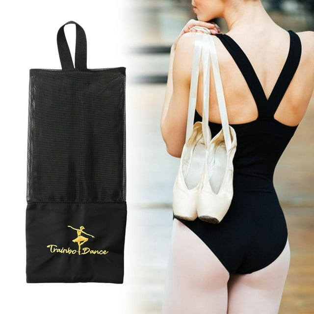 Bolsa para zapatillas de punta. Bolsa ligera para zapatillas de ballet, ideal para ensayos, partidos y prácticas diarias.