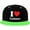 Green, variant on I Heart Latinas I Love Latinas Trucker Hat Baseball Cap Women Cowboy Hat Men Dad Hat Adjustable Hat Snapback Hat White