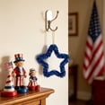 thumbnail image 4 of SLYNSHome 4th of July Patriotic Star Ornaments for Tree Hanging Glitter Tinsel Metallic Twist American Flag Stars Blue 250th Anniversary Independence Day Decor, 4 of 6