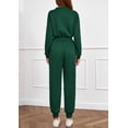 thumbnail image 4 of Mono Enterizo PRETTYGARDEN con Cremallera Manga Larga Verde Talla L, 4 of 8