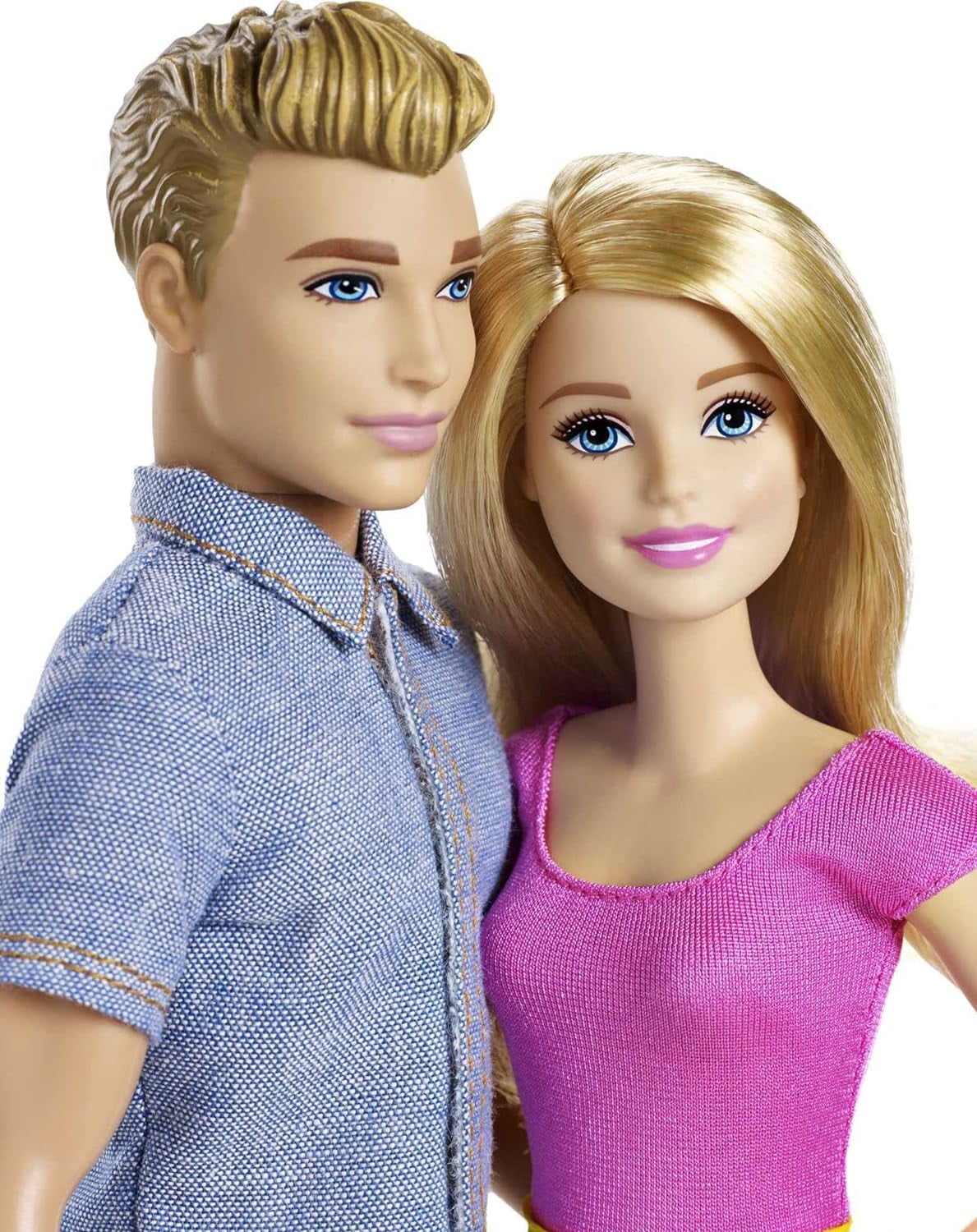Mattel Barbie and Ken Doll 2-Pack Featuring Blonde Hair