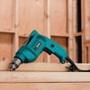 Electric Drill, 3/8 In, 0 to 2500 rpm, 4.9A