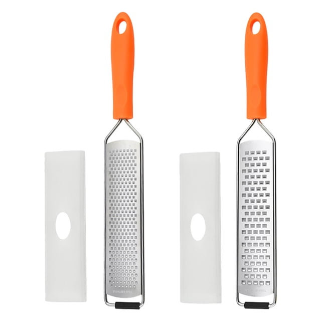 DEEPCRAFF 2Ud Rallador De Acero Inoxidable Para Cocina Con Textura Cómoda Y Aplicaciones En Verduras Y Queso