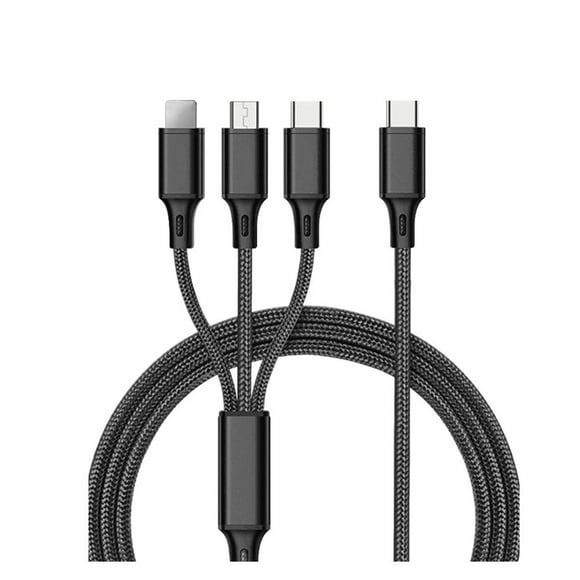 Cable Tipo C Elegate 3 en 1 Lightning USB Tipo C Micro USB WI165