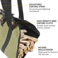 thumbnail image 2 of Porte-Bûches 600D Oxford Résistant aux Intempéries Sac de Rangement en Bois, 2 of 7