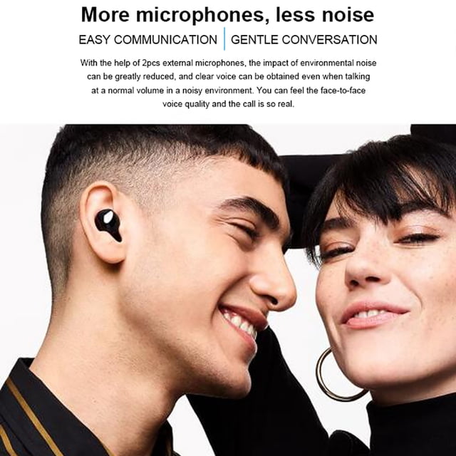 Auriculares Bluetooth, Auriculares inalámbricos Bluetooth 5.0 Auriculares inalámbricos Auriculares Bluetooth inalámbricos Fiel a su Promesa