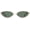 Gold / Light Green, variant on Retro Oval  Eye Sunglasses for Women Men, Small Slim  UV400 Sunnies AP3730