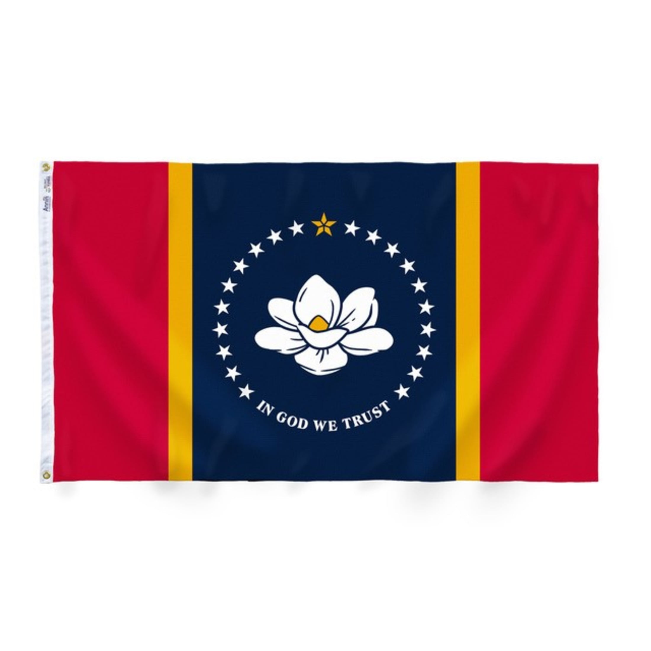 Original Connecticut Flagge Von Annin Flagmakers – Nylon SolarGuard, 100 % Made In USA, 150x90 Cm