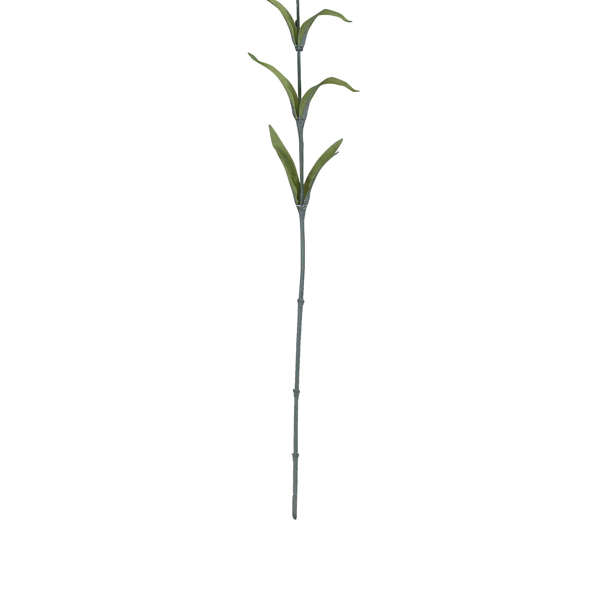 Single Carnation Artificial Floral Stem Spray - 24" - White