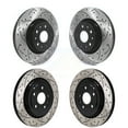 thumbnail image 1 of DS-One Kit de Rotors de Frein à Disque à Fentes Percées pour Chevrolet Camaro KD-100623, 1 of 11