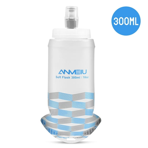 Soft Bottle Folding BPA Free Hydration Water Bottle for Outdoor Running Hiking Cycling