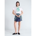 thumbnail image 2 of Free Assembly Women's and Women's Plus Cotton Cropped Boxy Tee with Short Sleeves, Sizes XS-4X, 2 of 5