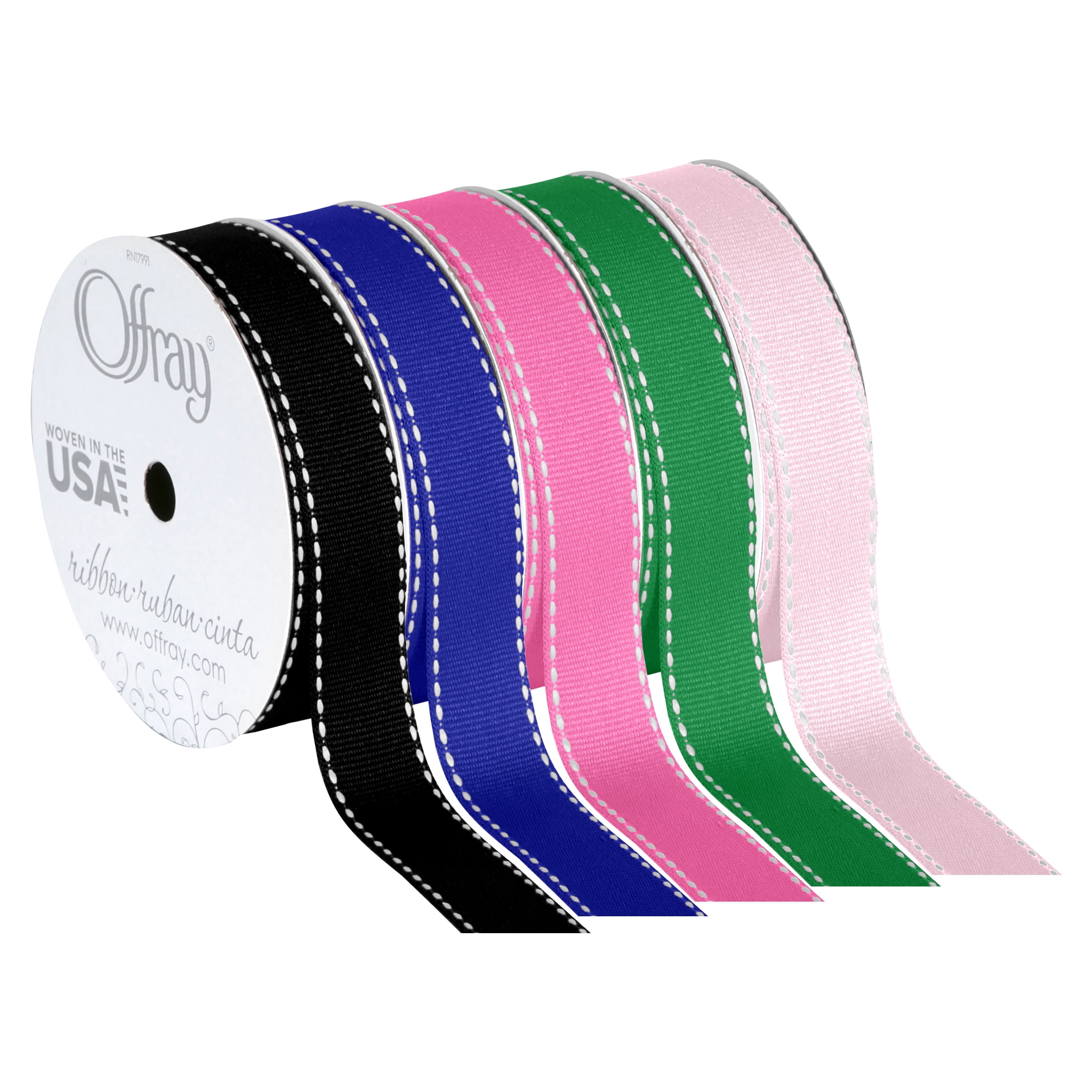 Offray Ribbon, Hot Pink 1 1/2 inch Grosgrain Glitter Polyester Ribbon for  Sewing, Crafts, and Gifting, 9 feet, 1 Each - Yahoo Shopping